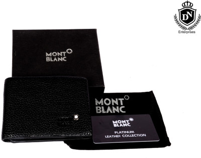

DN Enterprises Men Formal Black Genuine Leather Wallet(6 Card Slots)