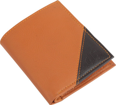 

Designer Bugs Men Tan Artificial Leather Wallet(3 Card Slots)