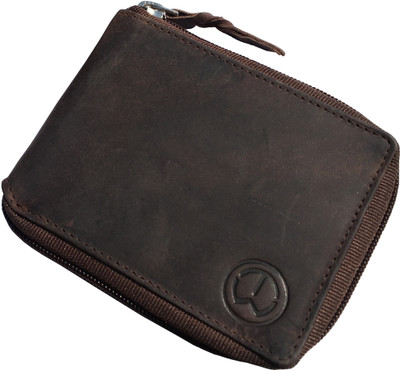 

SA Enterprises Men Brown Genuine Leather Wallet(6 Card Slots)