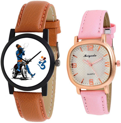 

Orayan Combo Of Analog Watch For Mens And Womens-M002-S103 Watch - For Couple