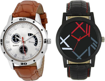 

Rangoli Enterprise New Stylish Attractive Combo For Men Watch - For Boys & Girls