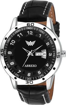 

Abrexo -BK Gents Exclusive Ring Modify Design Abx1757-Black Day and Date Functioning Watch - For Men