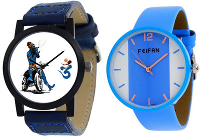 

Maxi Retail Combo Of 2 Analog Watch For Mens And Womens FF001-S102 Watch - For Couple