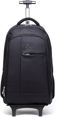 

WBD Anti-Theft-Coded-Lock-Detach-Trolley 50 L Trolley Laptop Backpack(Black)