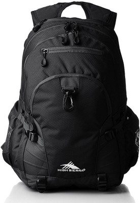 

High Sierra LOOP DAYPACK BLACK Waterproof Backpack(Black, 33 L)