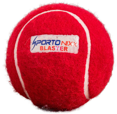 

Sportonixx | BLASTER | Cricket Tennis Ball - Size: 3(Pack of 1, Red)