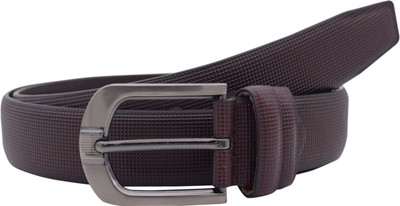 

Snoby Men Casual Brown Artificial Leather Belt