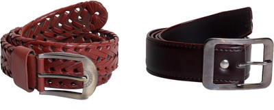 

Amber Shine Men Casual, Party, Formal Brown Artificial Leather Belt