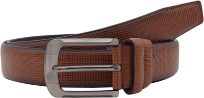 

Snoby Men Casual Brown Artificial Leather Belt