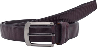 

Snoby Men Casual Brown Artificial Leather Belt