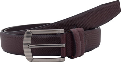 

Snoby Men Casual Brown Artificial Leather Belt