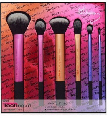 

Real Techniques Sam's Picks Makeup Brush Set Rt-1415 (Pack Of 6)(Pack of 6)
