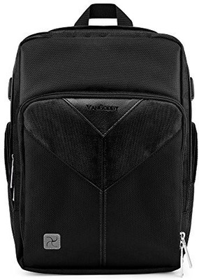 

Vangoddy Lightweight Unisex Black Compact Backpacks Travel Gear Bag - CL_CAMLEA726_01 Camera Bag(Black)