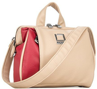 

Vangoddy Dslr Slr Camera Case Travel Luxury Compact Camera Bag De Canon Nkon Sony Shoulder Bag - PT_LENLEA303 Camera Bag(Pink, Beige)