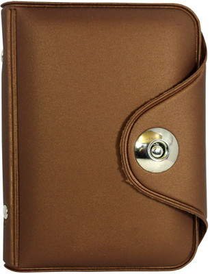 

Apki Needs Boys Blue Canvas, Artificial Leather Wallet(22 Card Slots), Tan