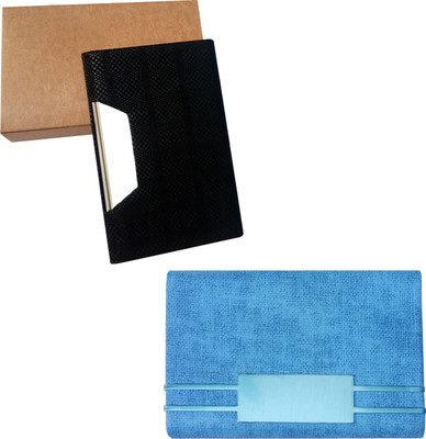 

Printmystic.com 10 Card Holder(Set of 2, Blue)