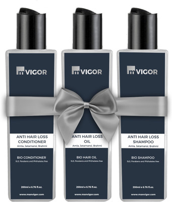 mVIGOR Men Anti Hair Loss Kit 600ml(Set of 3)