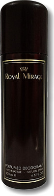 Royal Mirage ORIGINAL Perfume Body Spray - For Men & Women(200 ml) Flipkart