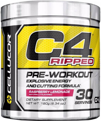 

Cellucor C4 Ripped Nutrition Drink(180 g, Raspberry Lemonade Flavored)