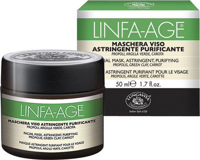 

Bottega di Lungavita Linfa-Age Purifying Astringent Face Mask (50ml)(50 ml)