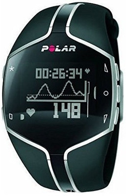 

Polar FT80 Heart Rate Monitor Watch (Black) Fitness Band(Silver, Pack of 1)