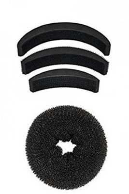 

RAAYA Combo Of Hair Accessories For Women Wedding (Hair Puff + Hair Donut) Hair Accessory Set(Black)