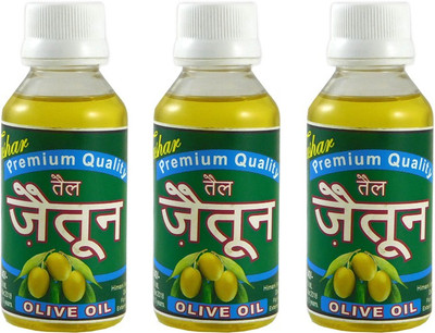 

Tushar 100% Premium Extra Light Olive Oil Combo of 3 bottles of 300 ml Hair Oil(300 ml)
