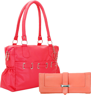 

Lady bar Messenger Bag(Pink)