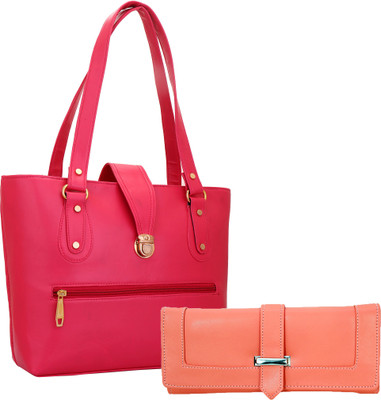 

Lady bar Messenger Bag(Pink)