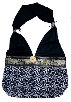 

Shop Frenzy Shoulder Bag(Black, White)