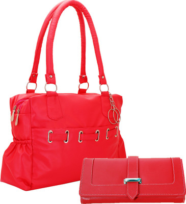 

Lady bar Messenger Bag(Red)
