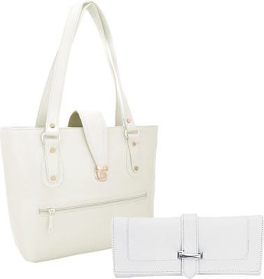 

Lady bar Messenger Bag(White)