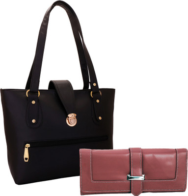 

Lady bar Messenger Bag(Black, Maroon)