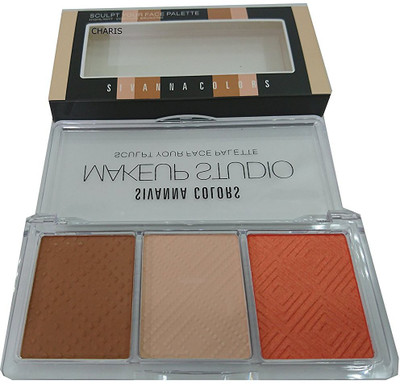 

Sivanna Colors Makeup Studio Scupt Your Face Palette No.03 Highlighter(Multi)