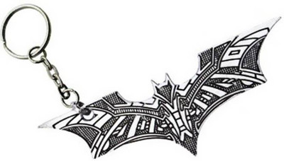

DhanSai Expressions Batman Designer Wings Grey Metal Keychain Key Chain