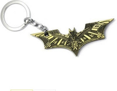 

DhanSai Expressions Batman Designer Wings Golden Metal Keychain Key Chain