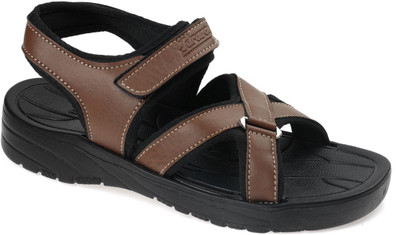 

Paragon Boys Velcro Strappy Sandals(Brown