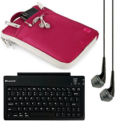 

Vangoddy 8 inch Sleeve/Slip Case(Pink)