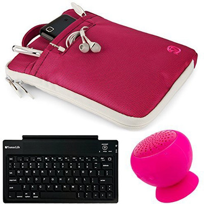 

Vangoddy 8 inch Sleeve/Slip Case(Pink)