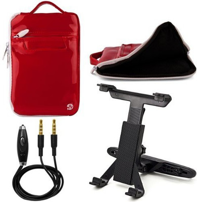 

Vangoddy 8 inch Sleeve/Slip Case(Red)
