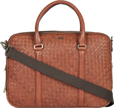 

Eske 16 inch Laptop Messenger Bag(Khaki), Chestnut