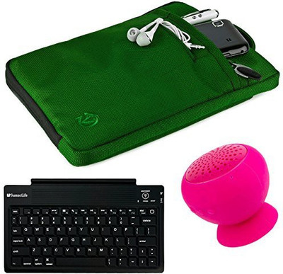 

Vangoddy 8 inch Sleeve/Slip Case(Green)