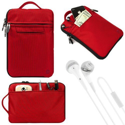 

Vangoddy 8 inch Sleeve/Slip Case(Red)