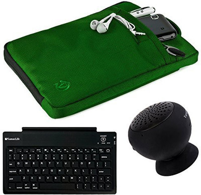 

Vangoddy 8 inch Sleeve/Slip Case(Green)