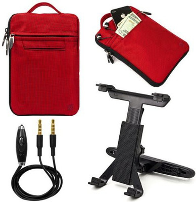 

Vangoddy 8 inch Sleeve/Slip Case(Red)
