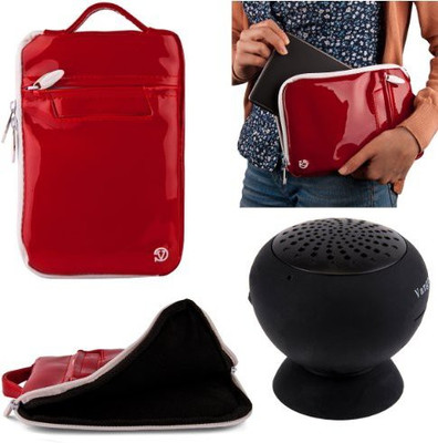 

Vangoddy 8 inch Sleeve/Slip Case(Red)