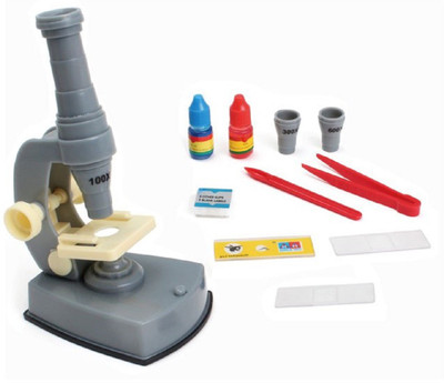 

IndusBay kids Science Microscope Refined Scientific educational Instruments Kit(Multicolor)