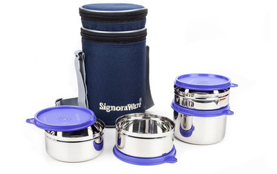 signoraware exe glass lunch box