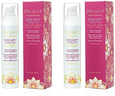

Pacifica Dreamy Youth Day And Night Face Cream Antiaging Everyday Natural Moisturizer(50.28 ml)