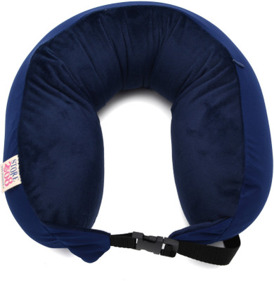 

Store2508 FLEXi 4-in-1 Convertible Microbeads Travel Pillow. Neck Pillow(Blue)